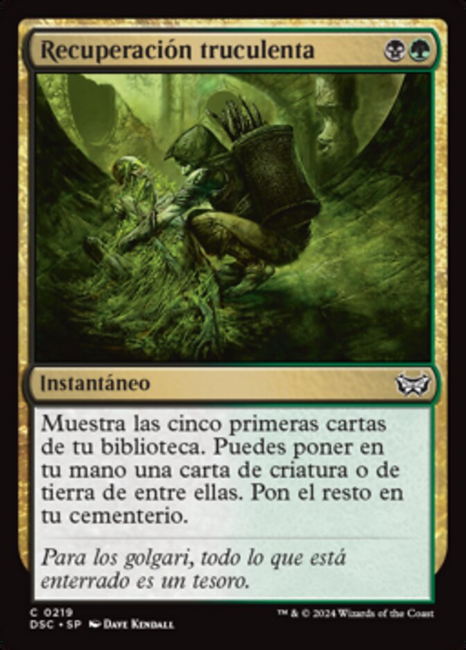 Recuperación truculenta