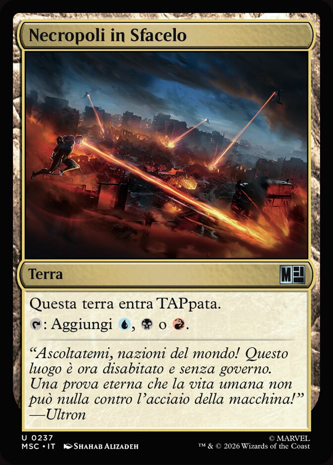 Necropoli in Sfacelo