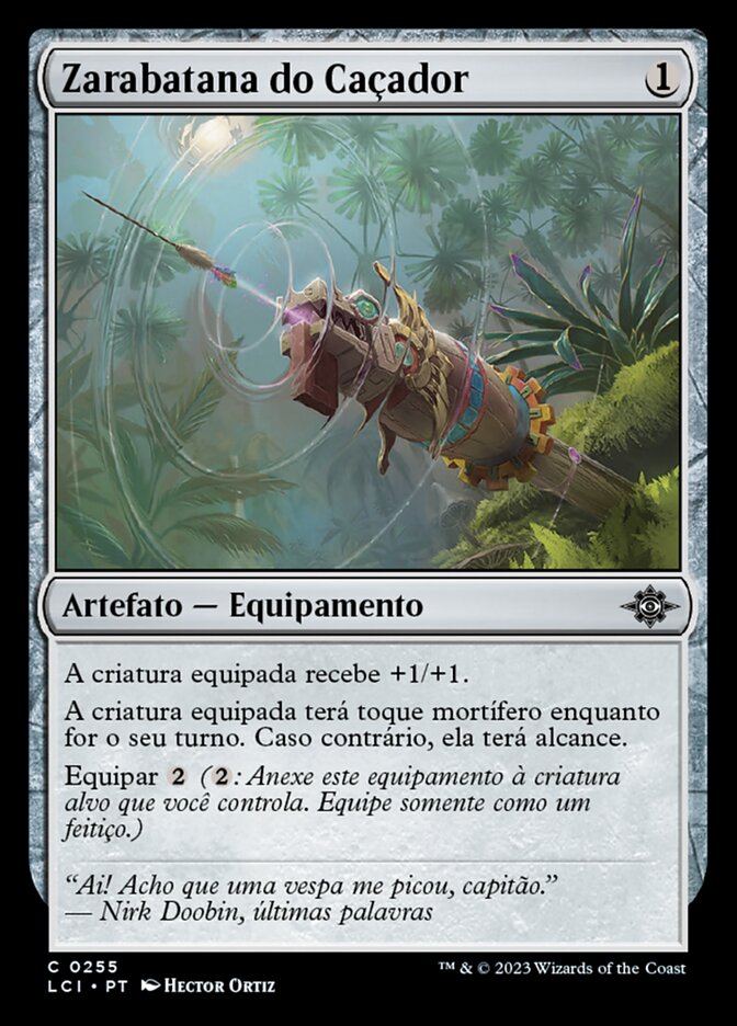 Zarabatana do Caçador