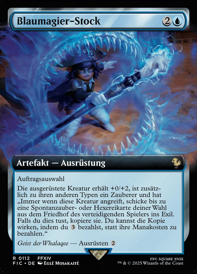 Blaumagier-Stock