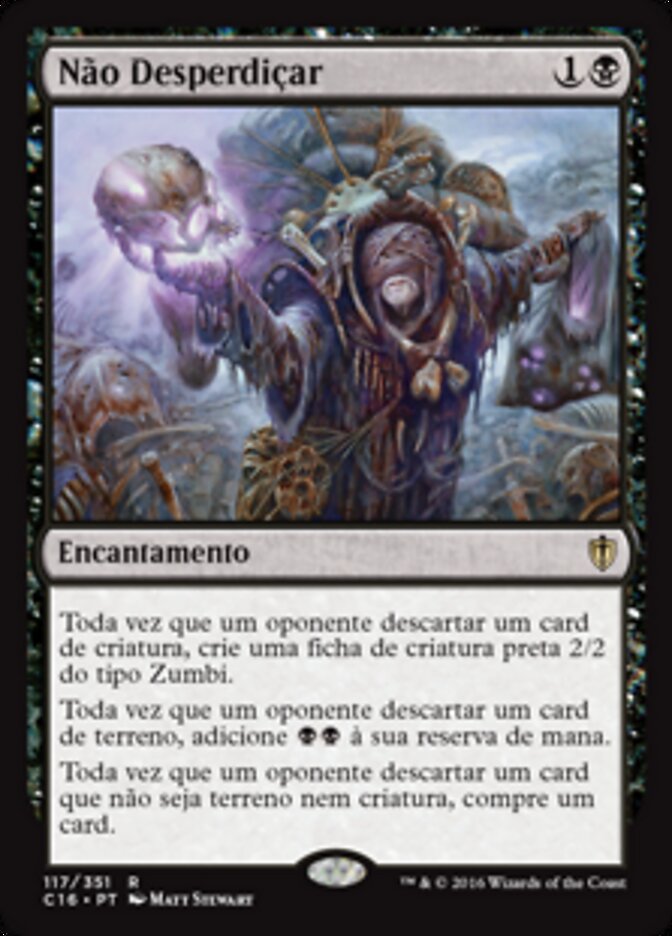 Não Desperdiçar