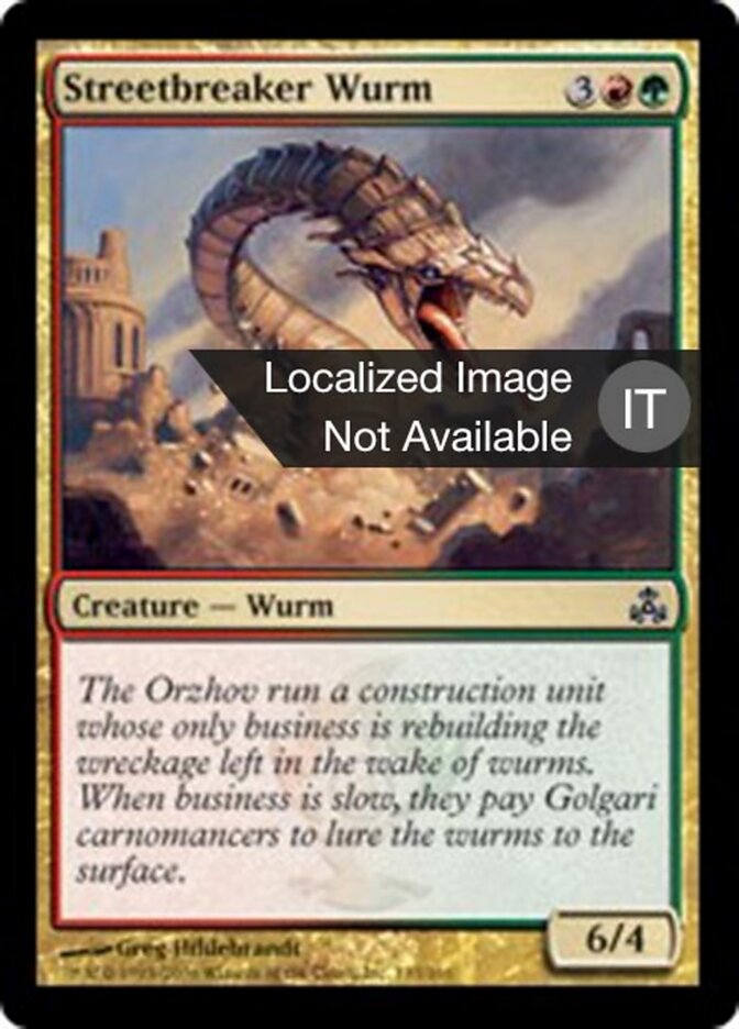 Wurm Spaccastrade