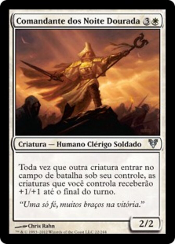 Comandante dos Noite Dourada