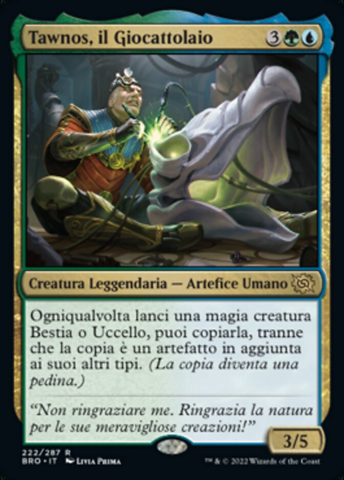 Tawnos, il Giocattolaio