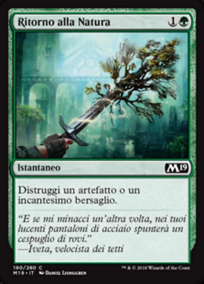 Ritorno alla Natura
