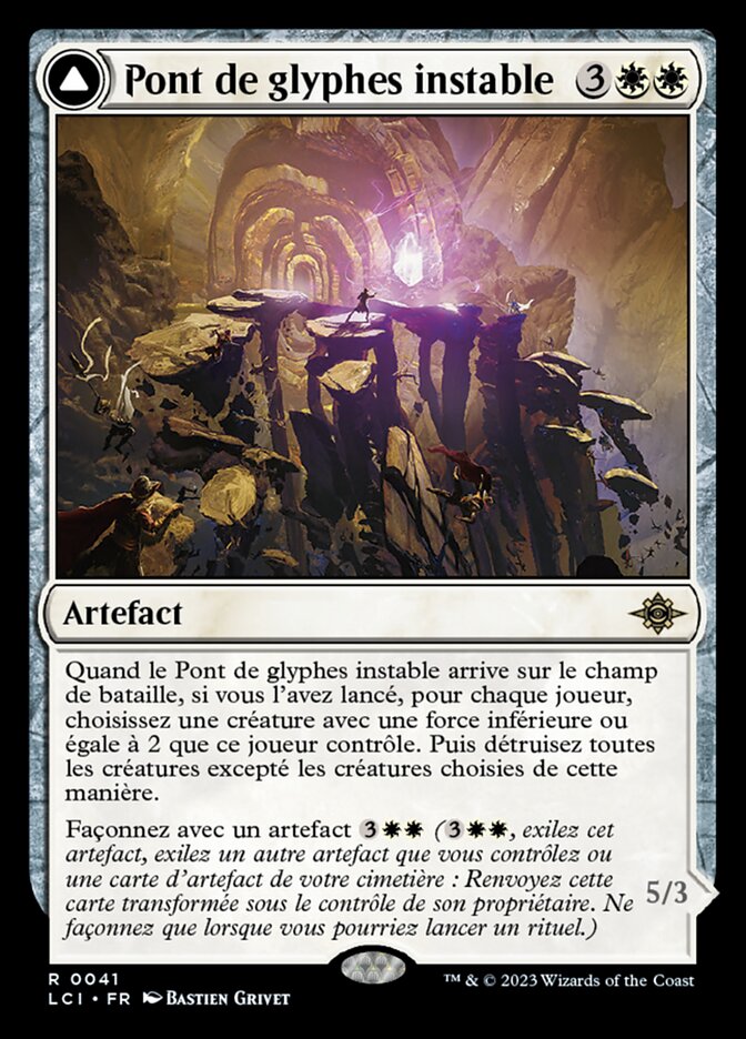 Unstable Glyphbridge // Sandswirl Wanderglyph