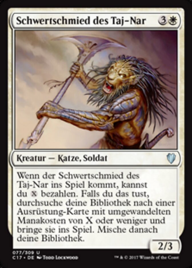 Schwertschmied des Taj-Nar