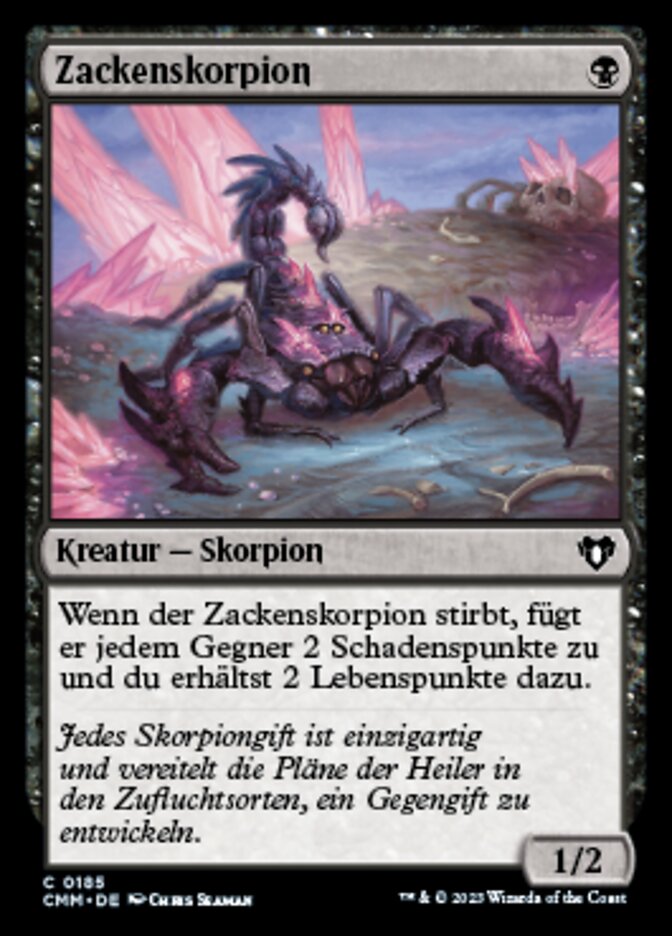 Zackenskorpion