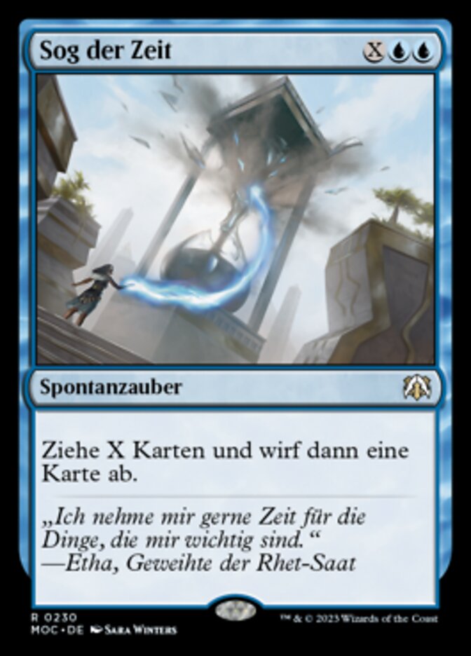 Sog der Zeit