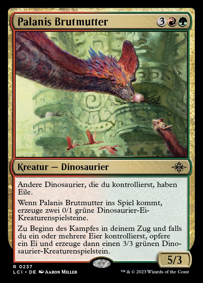 Palanis Brutmutter