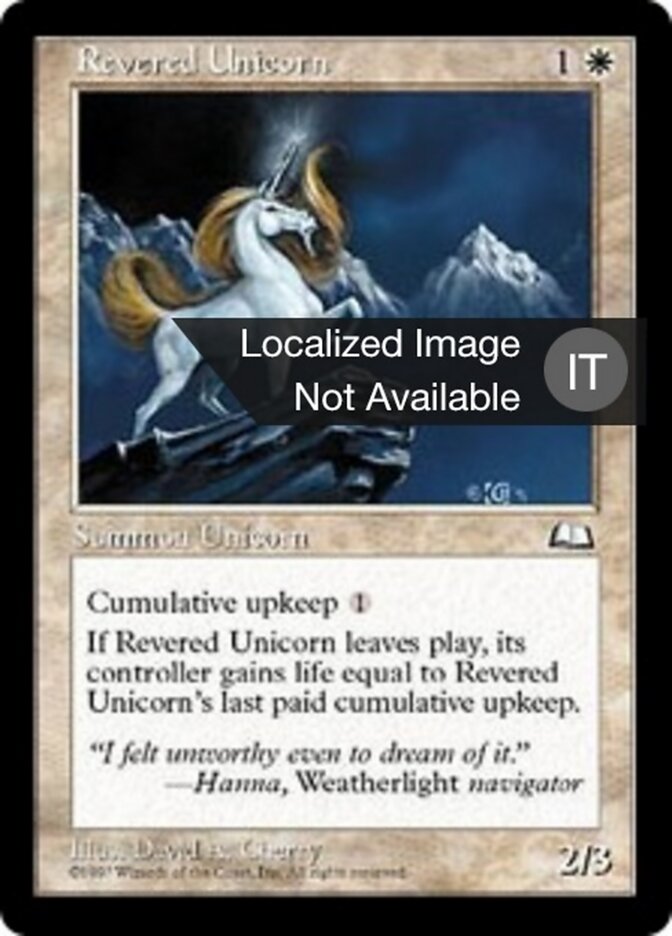 Unicorno Venerato