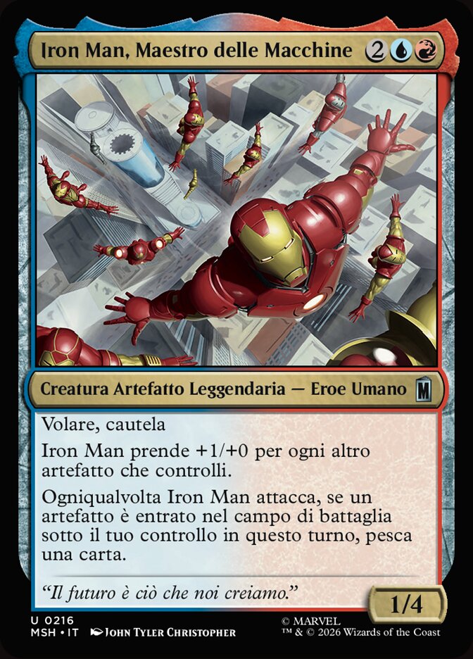 Iron Man, Maestro delle Macchine