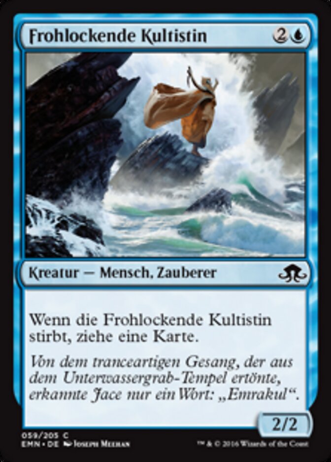 Frohlockende Kultistin