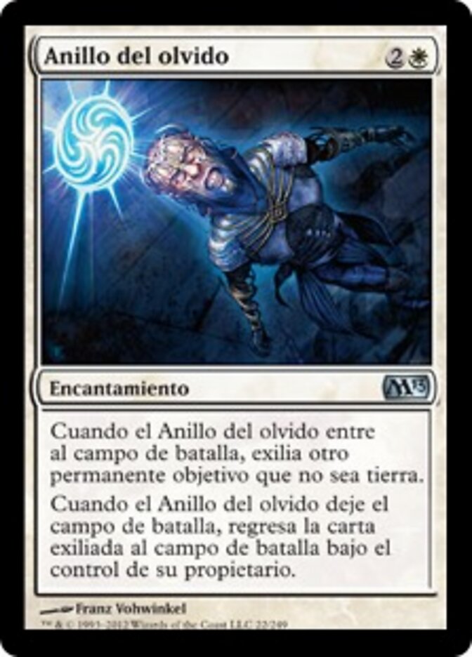 Anillo del olvido
