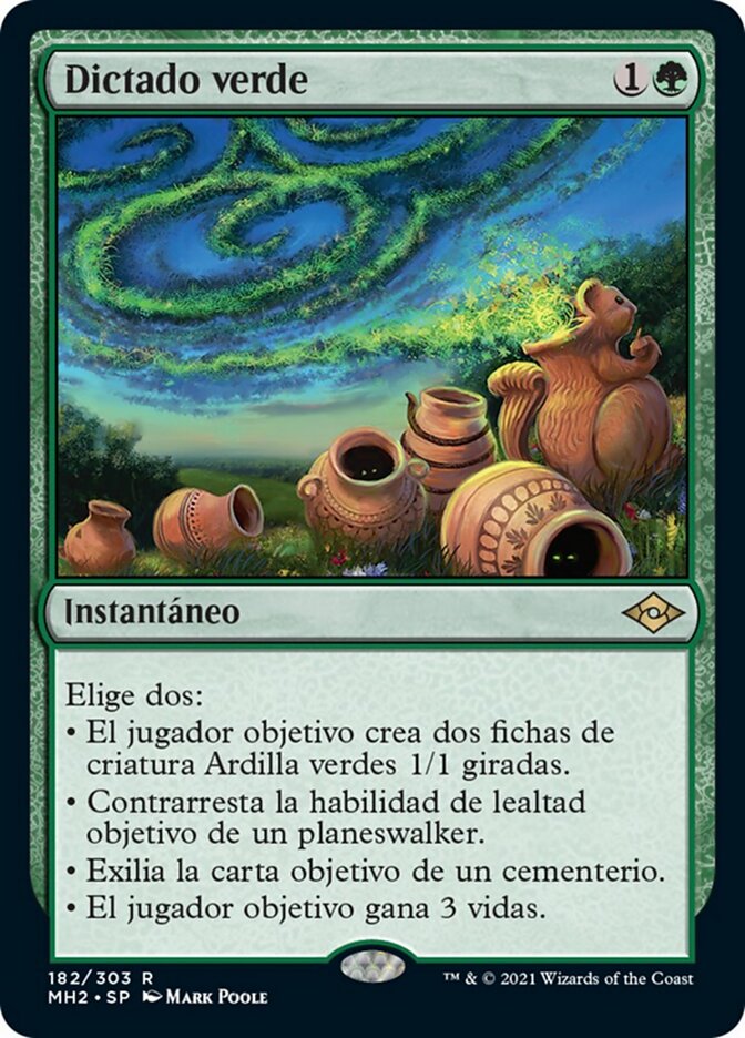 Dictado verde