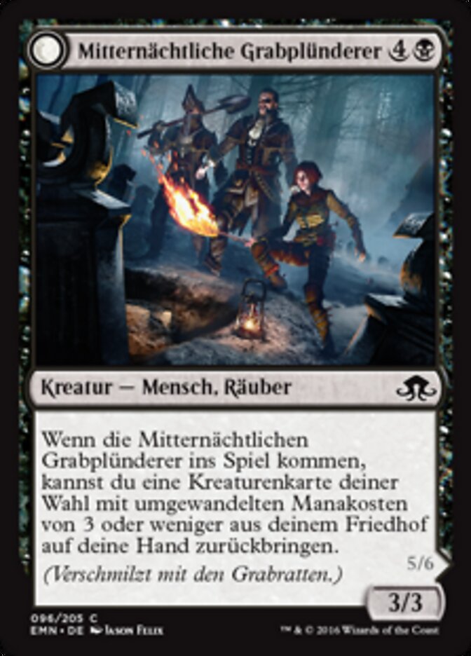 Mitternächtliche Grabplünderer
