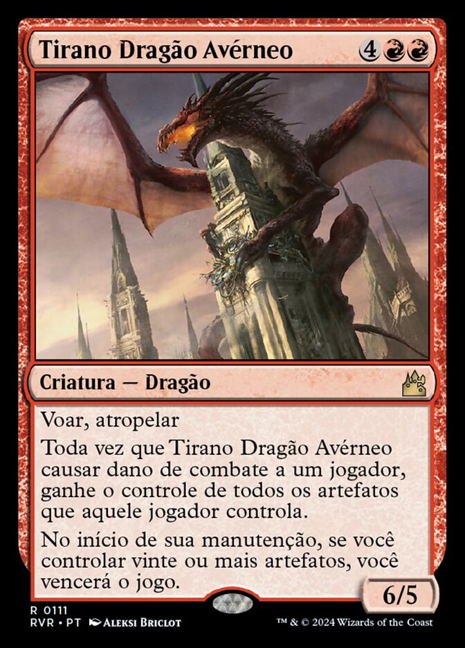 Tirano Dragão Avérneo