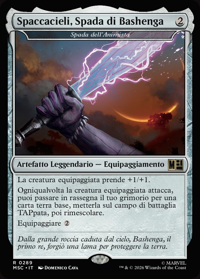 Spada dell'Animista