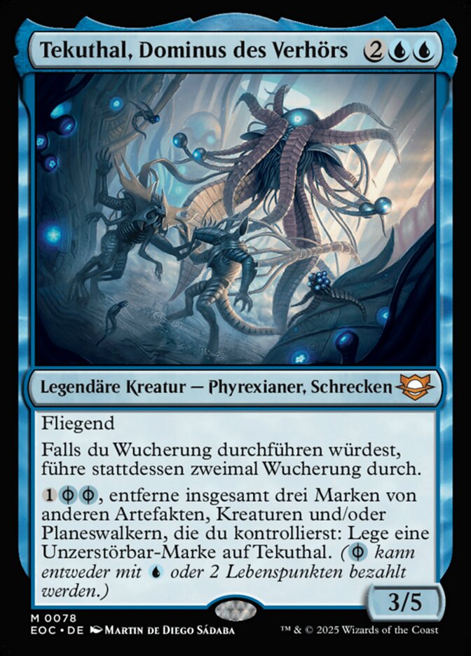 Tekuthal, Dominus des Verhörs
