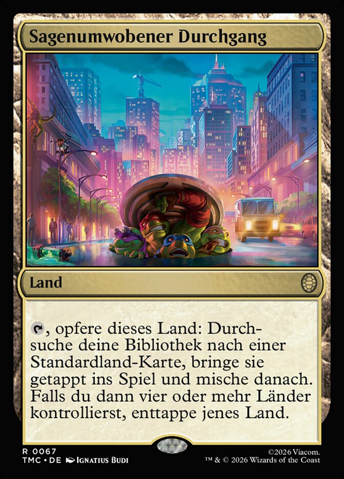 Sagenumwobener Durchgang