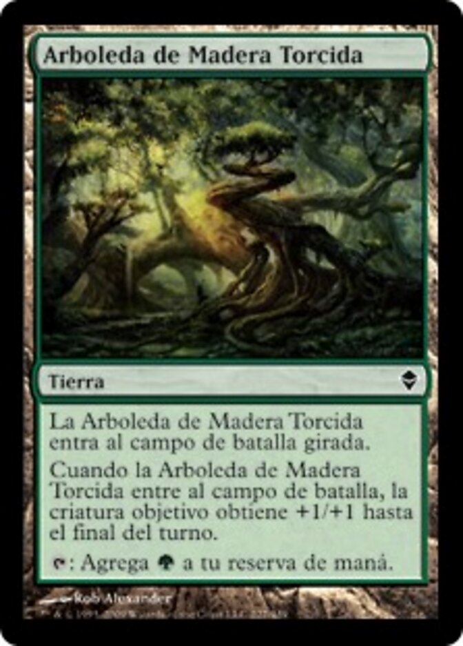 Arboleda de Madera Torcida