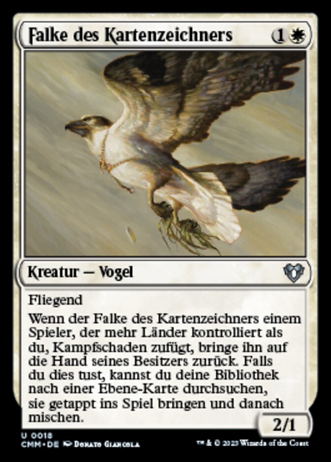 Falke des Kartenzeichners
