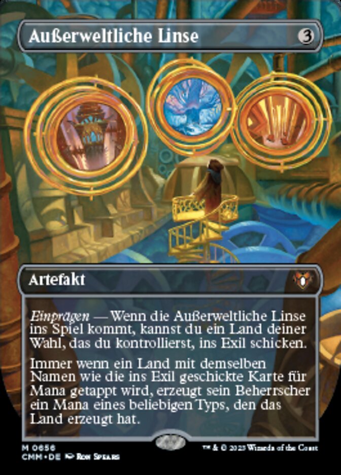 Außerweltliche Linse