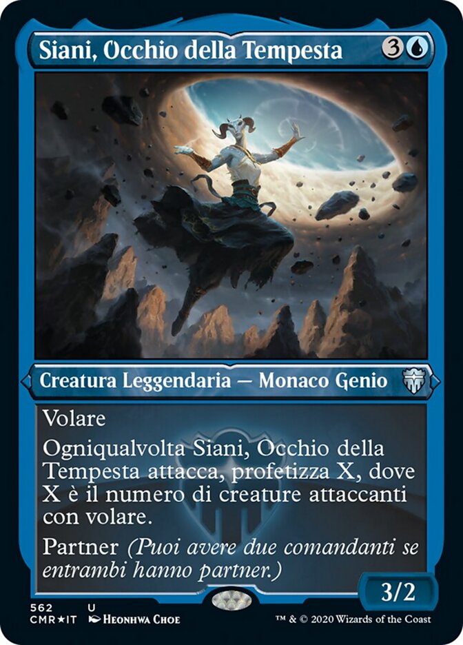 Siani, Occhio della Tempesta