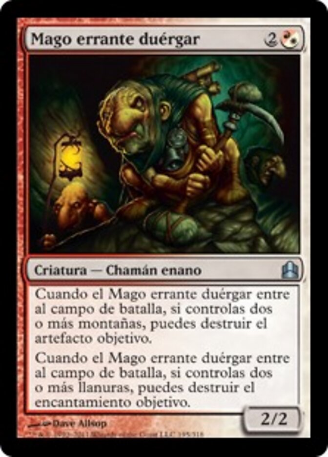 Mago errante duérgar