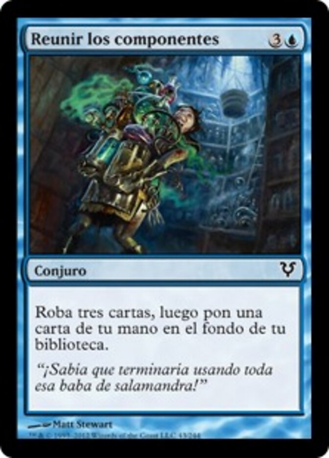 Reunir los componentes