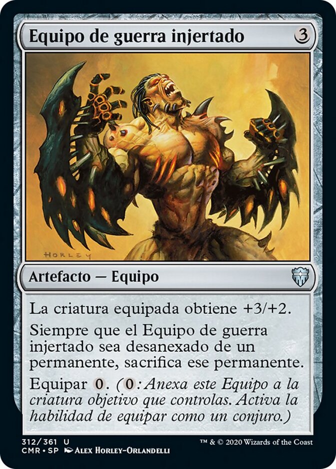 Equipo de guerra injertado