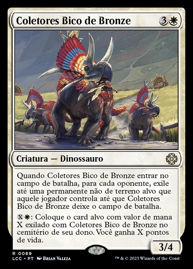 Coletores Bico de Bronze