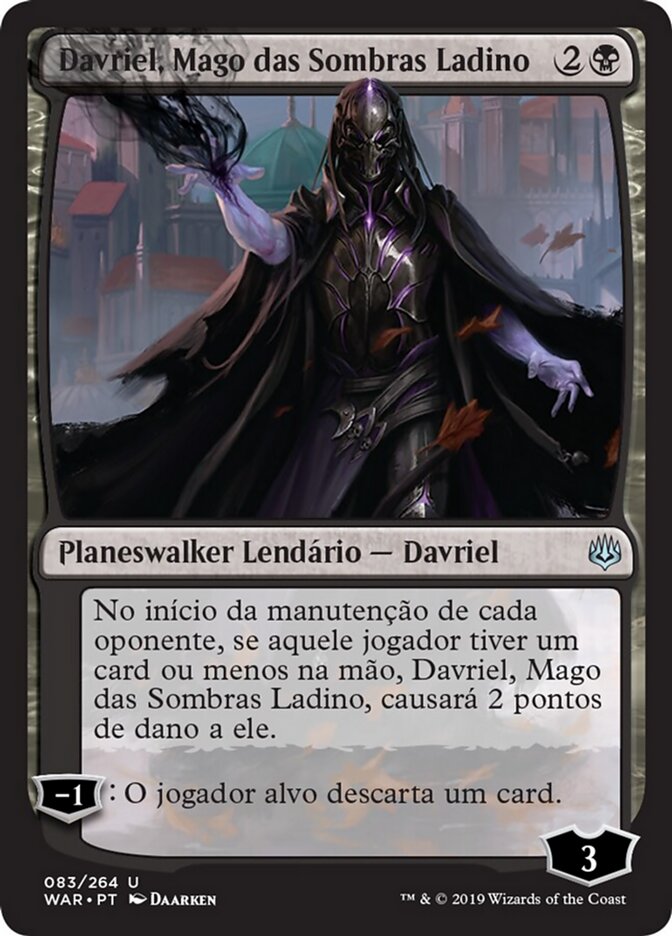 Davriel, Mago das Sombras Ladino
