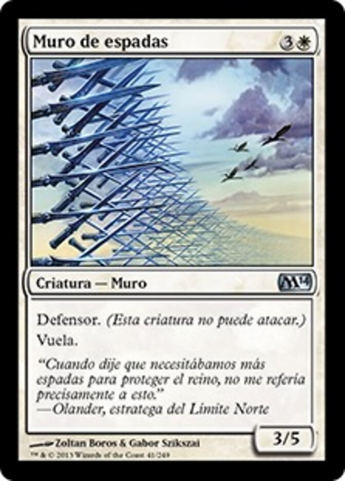 Muro de espadas