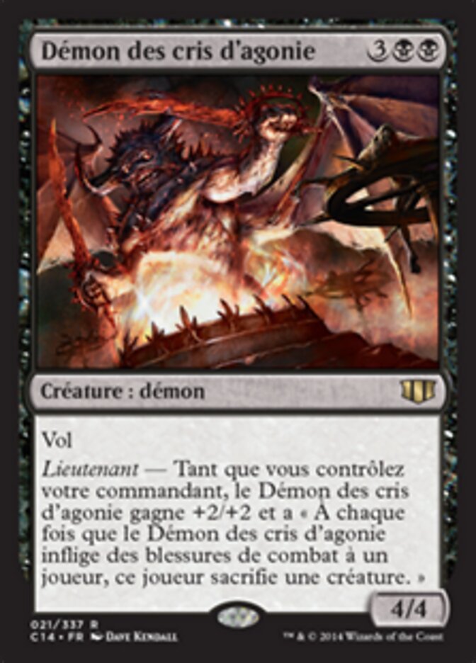 Démon des cris d'agonie