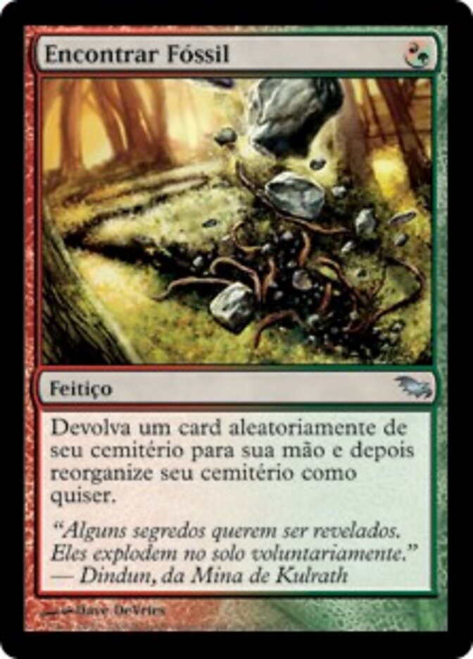 Encontrar Fóssil