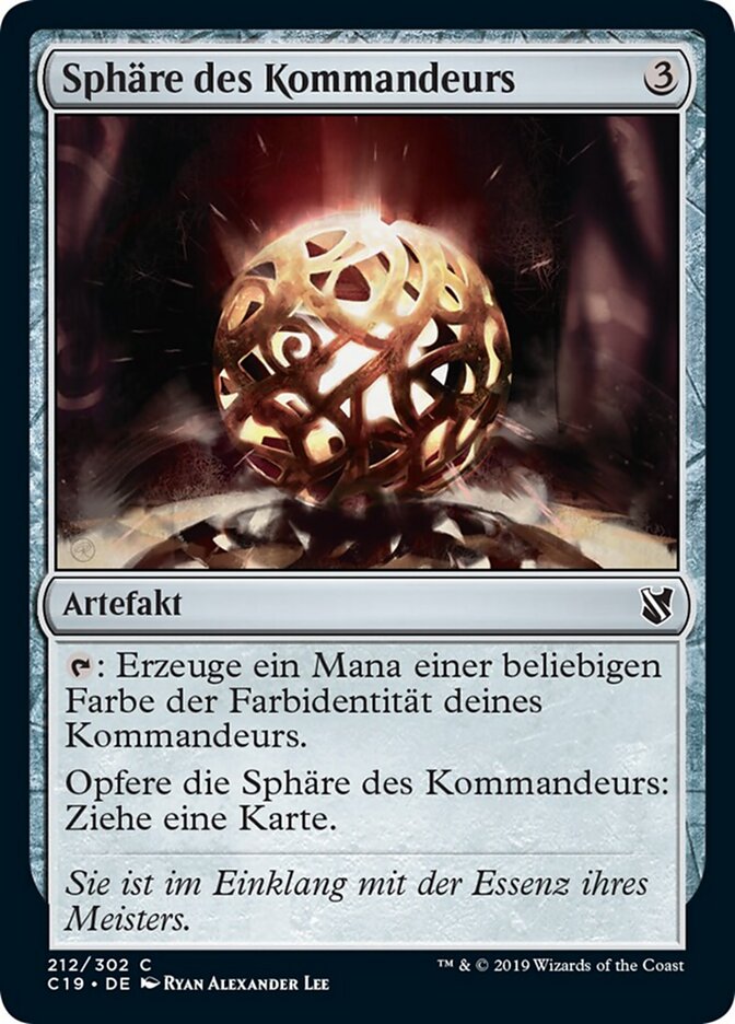 Sphäre des Kommandeurs