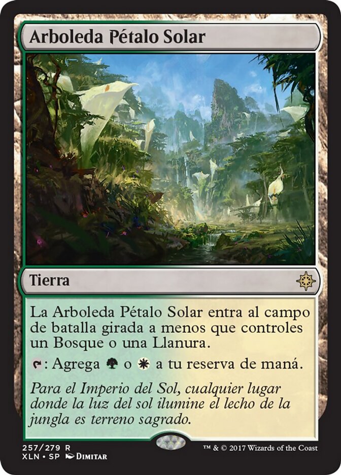 Arboleda Pétalo Solar