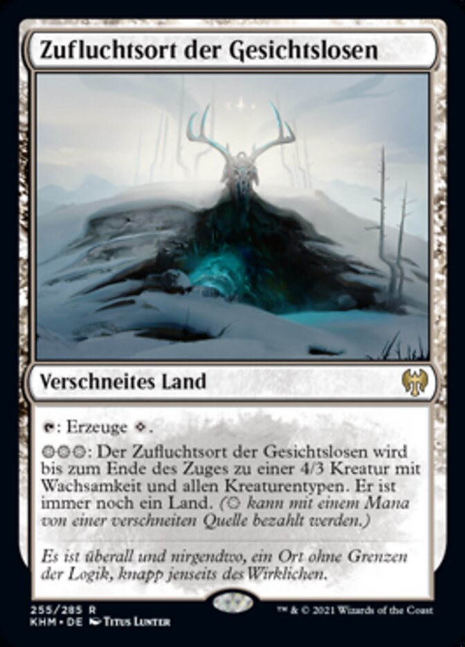 Zufluchtsort der Gesichtslosen