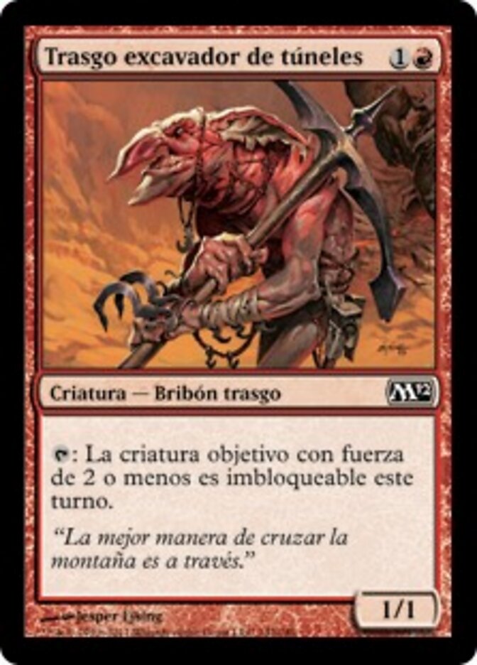 Trasgo excavador de túneles