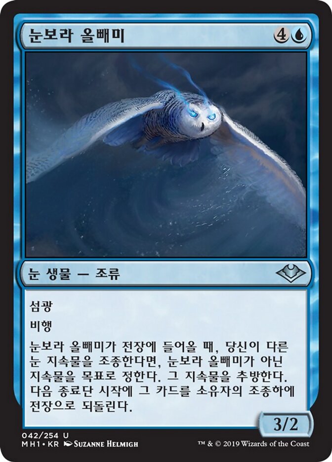 눈보라 올빼미