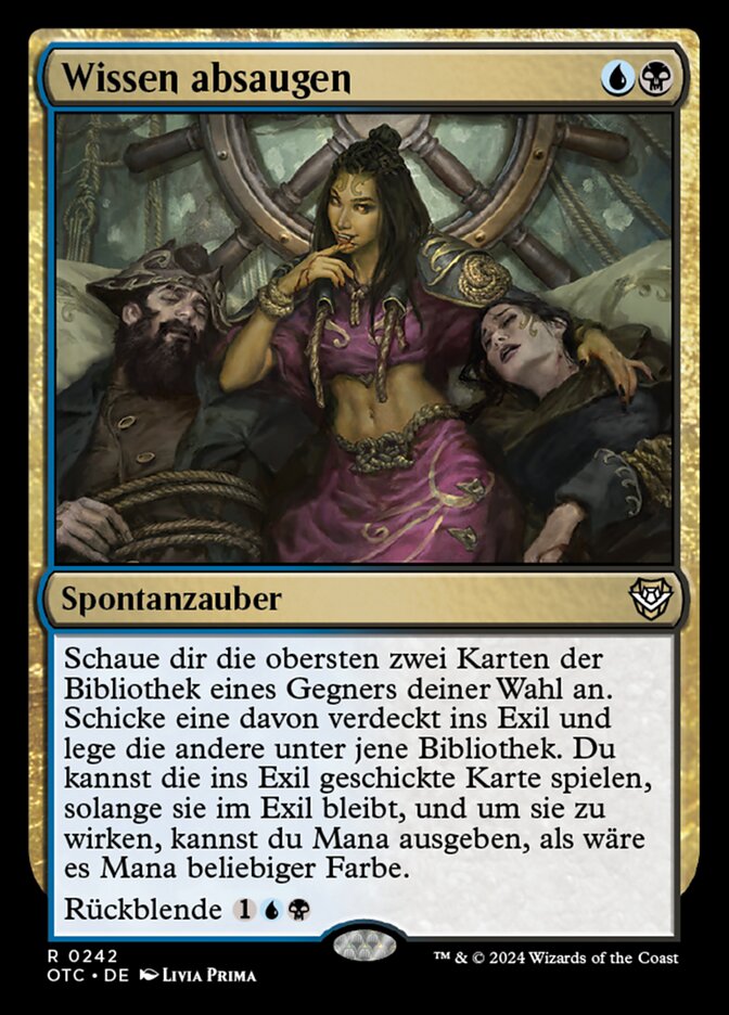 Wissen absaugen
