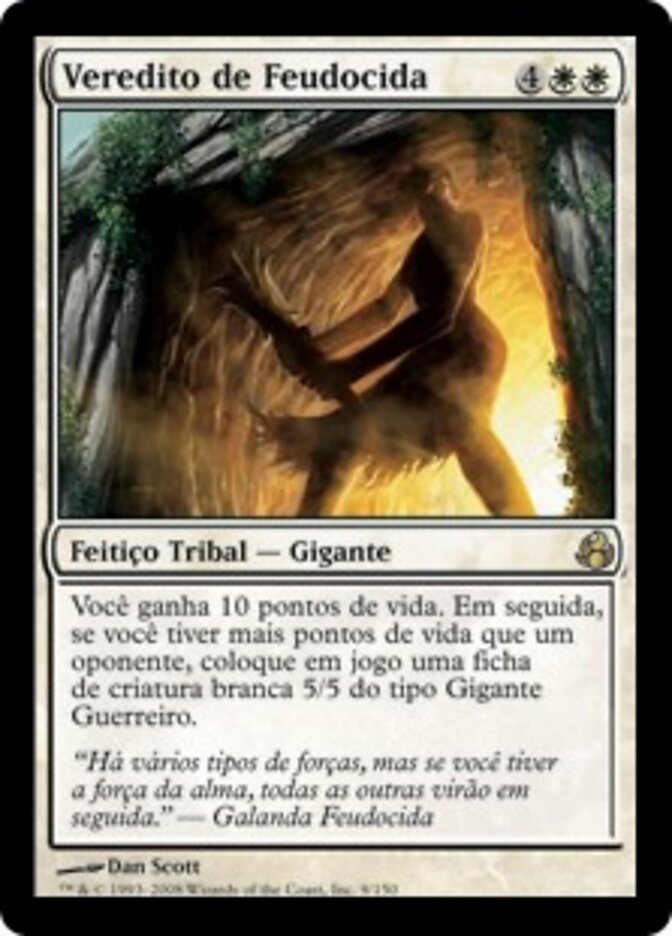 Veredito de Feudocida