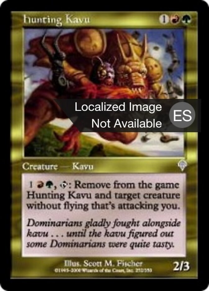 Kavu Cazador