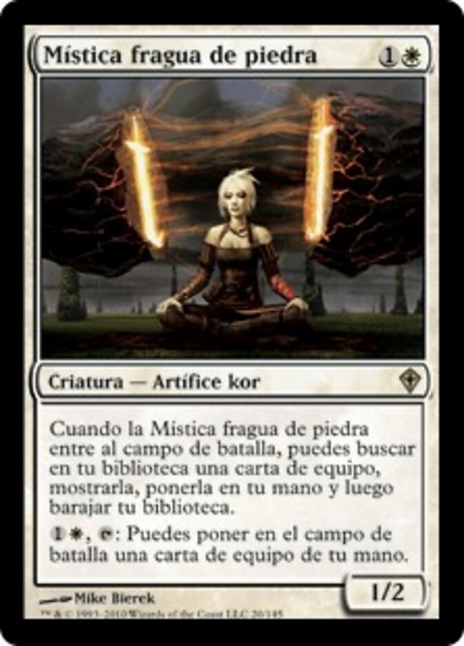 Mística fragua de piedra