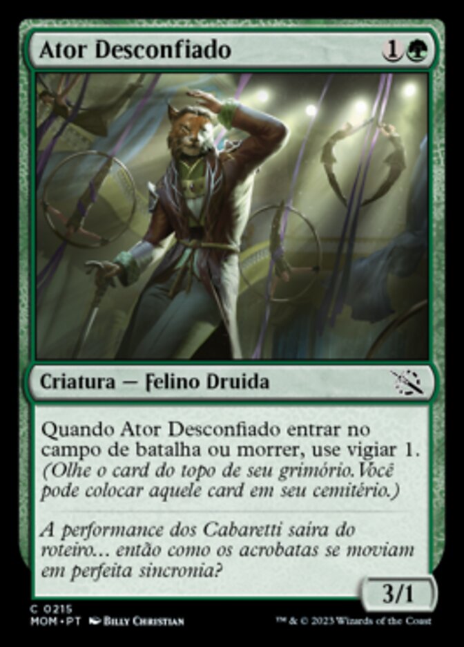 Ator Desconfiado