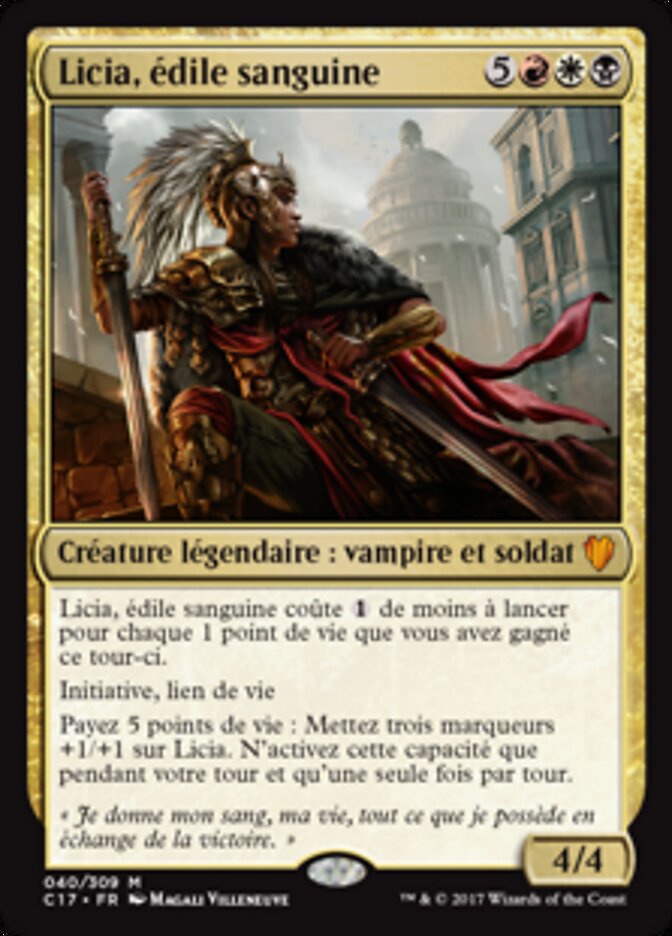 Licia, édile sanguine
