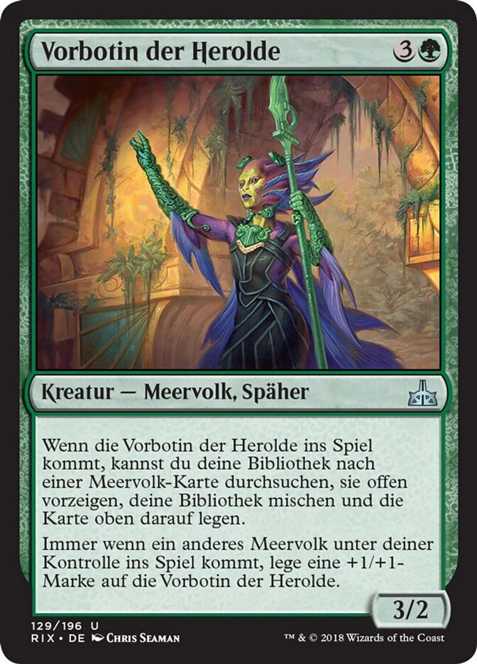 Vorbotin der Herolde
