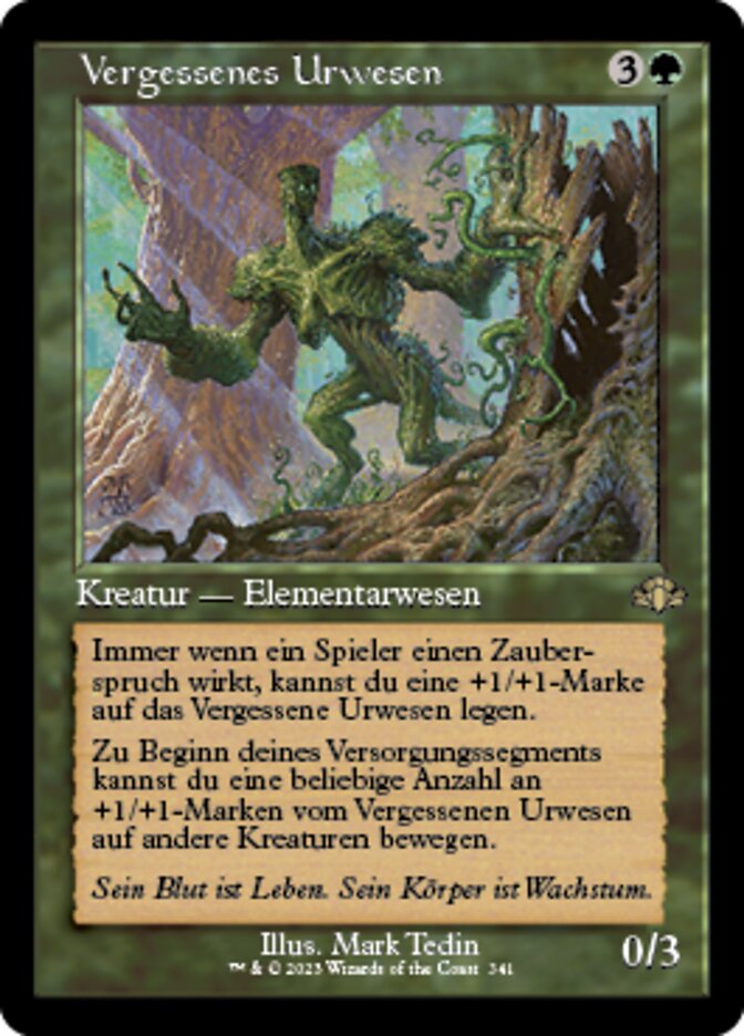 Vergessenes Urwesen