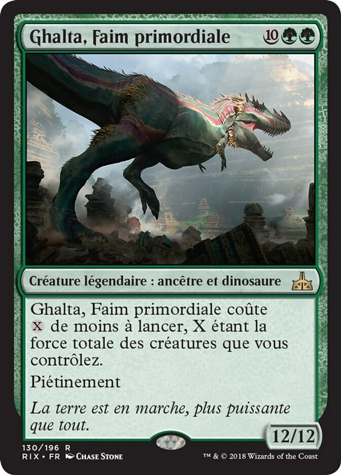 Ghalta, Faim primordiale
